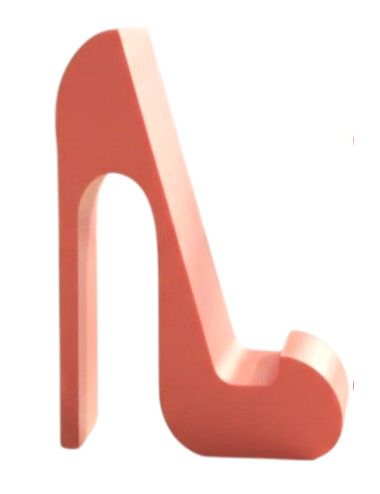 Pembe Topuklu Ayakkabı Masa Üstü Cep Telefonu Tablet Tutucu Tutacağı Standı US-T002