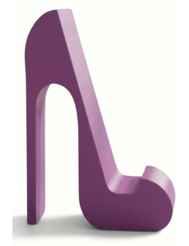 Mor Renk Topuklu Ayakkabı Masa Üstü Cep Telefonu Tablet Tutucu Tutacağı Standı US-T002