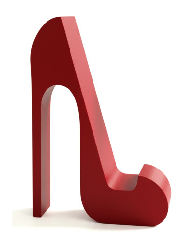 Kırmızı Topuklu Ayakkabı Masa Üstü Cep Telefonu Tablet Tutucu Tutacağı Standı US-T002