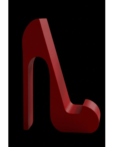 Kırmızı Topuklu Ayakkabı Masa Üstü Cep Telefonu Tablet Tutucu Tutacağı Standı US-T002