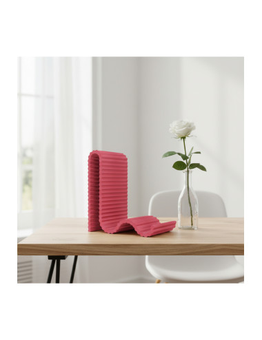 Kırmızı Çok Pozisyonlu Kullanılabilir Cep Telefonu Tablet Tutucu Cep Telefonu Tutacağı Standı