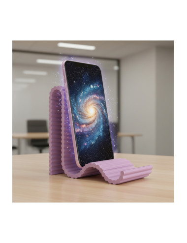 Pembe Çok Pozisyonlu Kullanılabilir Cep Telefonu Tablet Tutucu -Cep Telefonu Tutacağı Standı US-T001