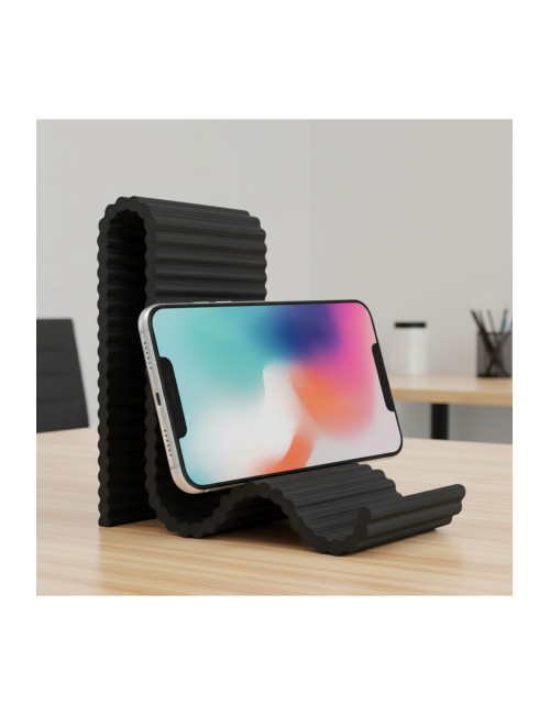 حامل هاتف محمول/جهاز لوحي متعدد الأوضاع باللون الأسود - حامل هاتف محمول US-T001