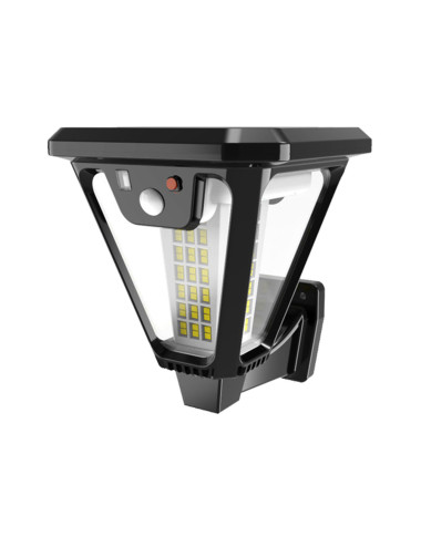 Güneş Enerjili Bahçe Ev Balkon Teras Aydınlatması Lambası Solar Duvar Aplik Fener Armatür 1 ADET