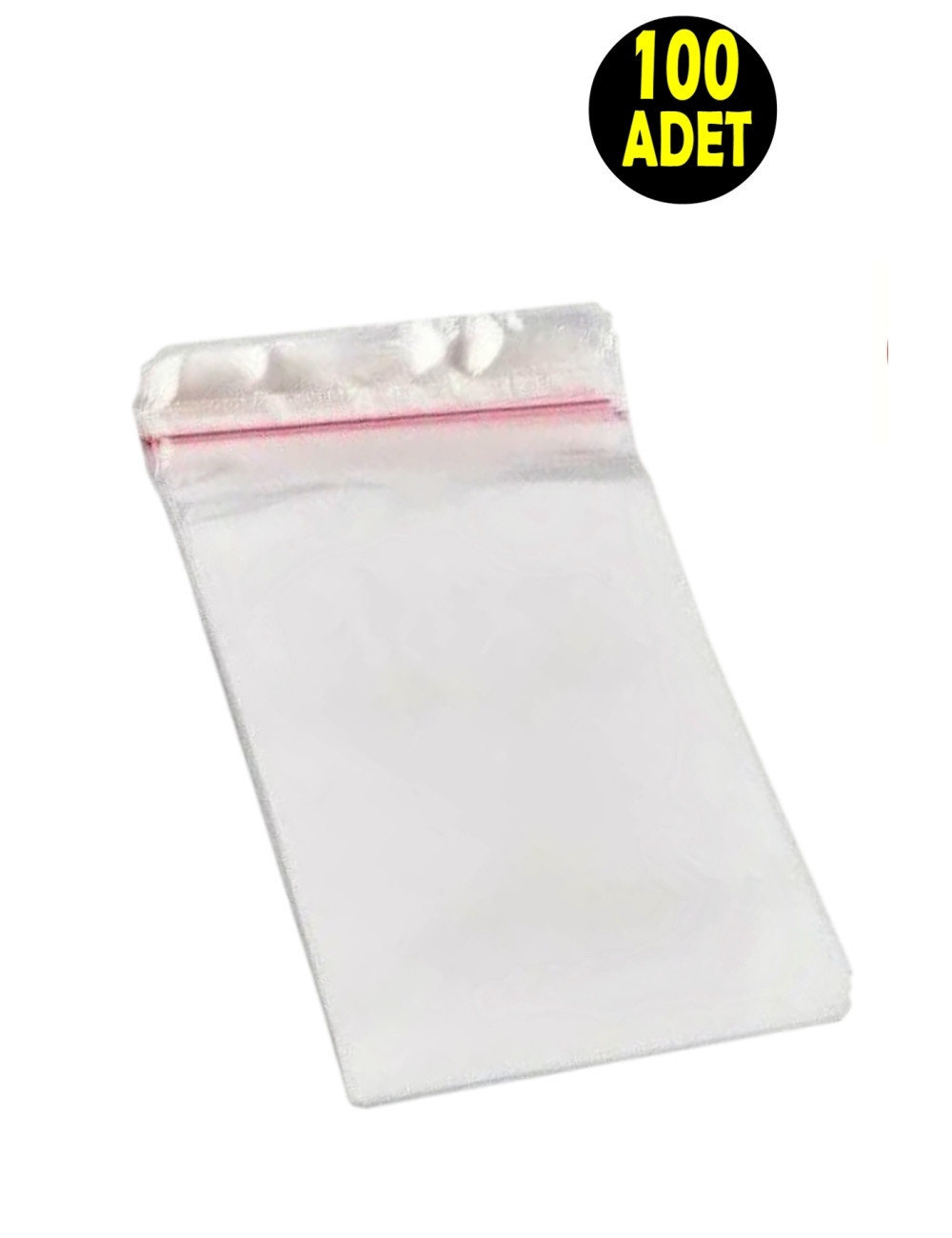 100 PIECES 20*35 CM Self-Adhesive Gelatin Bags for Products such as Nuts, Henna, Refrigerator, Freezer, Food Packaging Nylon