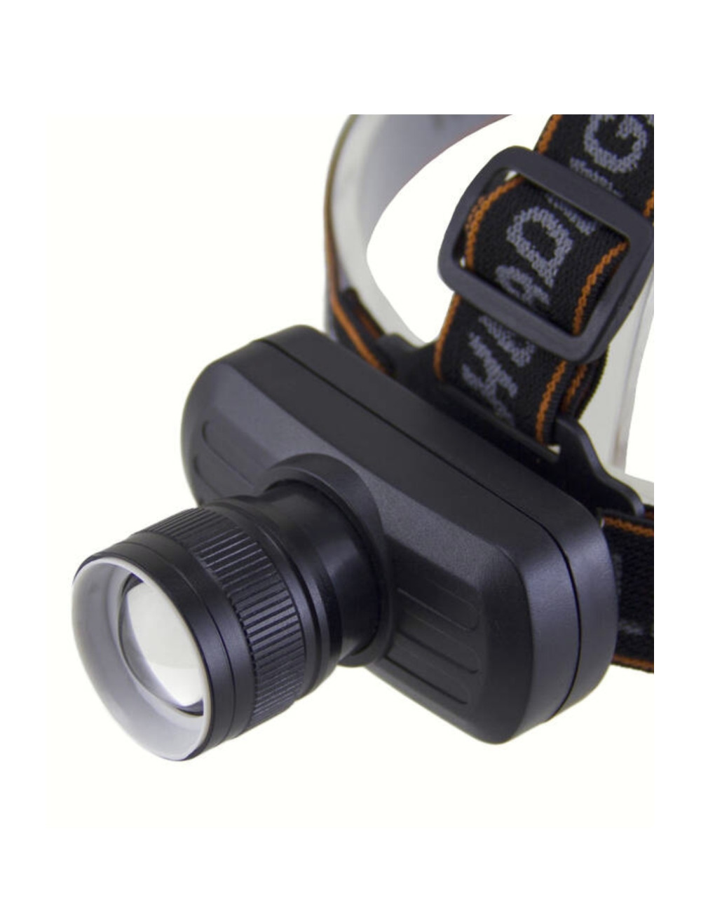 Rechargeable 3 Modes Multi-Light, Medium Light, Flashing, Zoomable Headlamp for Hunter, Fisherman, and Camper