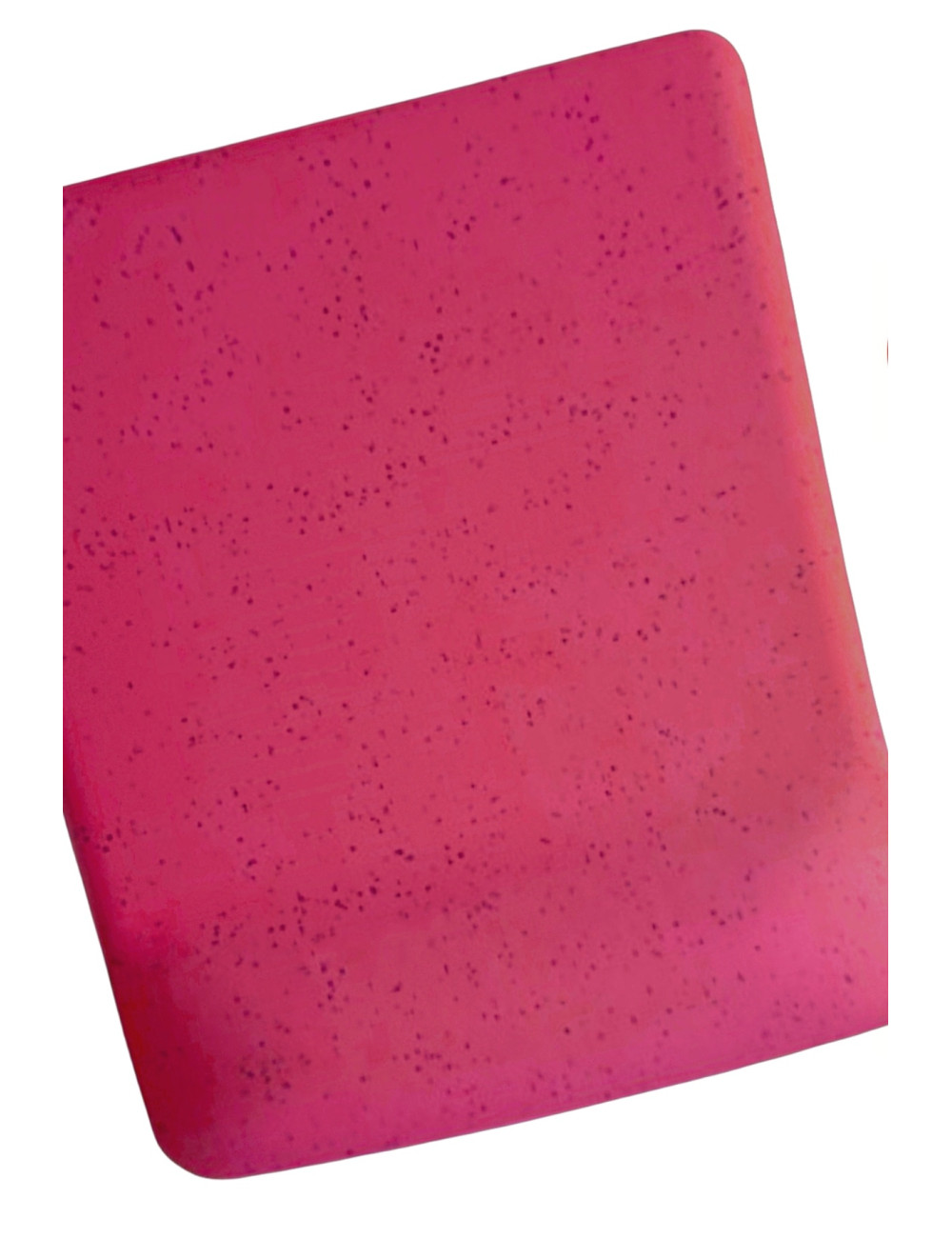 Vişne Çürüğü Pembe Kum Desen Bilek Destekli Kaymaz Taban Bilgisayar Mouse Pad -Bileklikli Mauspad