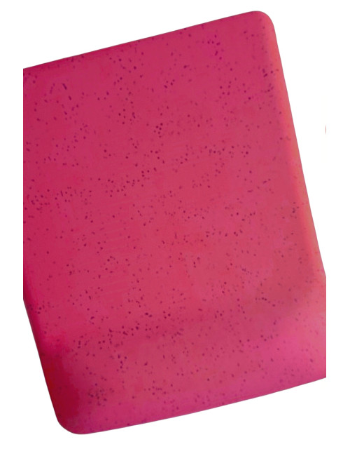 Vişne Çürüğü Pembe Kum Desen Bilek Destekli Kaymaz Taban Bilgisayar Mouse Pad -Bileklikli Mauspad