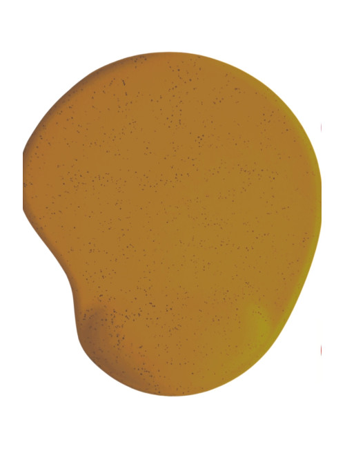 Oval Toprak Rengi Kum Desen Bilek Destekli Mouse Pad + 2 Adet Kupa Fincan Bardak Altlığı Altlık Seti