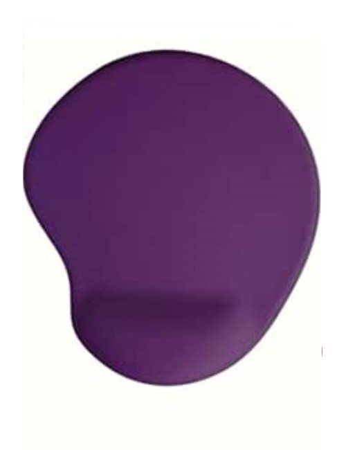 Oval Mor Kum Desen Bilek Destekli Mouse Pad + 2 Adet Kupa Fincan Bardak Altlığı Altlık Set