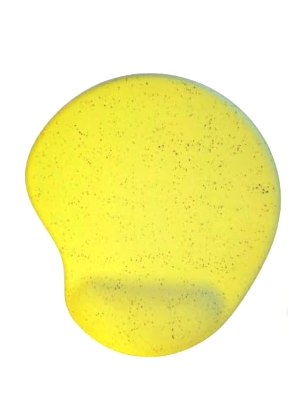 Oval Sarı Kum Desen Bilek Destekli Mouse Pad + 2 Adet Kupa Fincan Bardak Altlığı Altlık Set