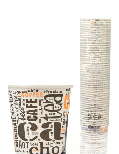 500 ADET 4 OZ 120 ML - Davet Kutlama Parti Ofis Çay Kahve Espresso Soğuk İçecek Uygun Karton Bardak