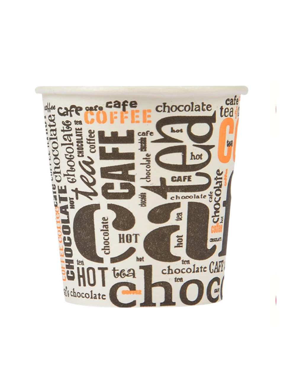 100 ADET 4 OZ 120 ML - Davet Kutlama Parti Ofis Çay Kahve Espresso Soğuk İçecek Uygun Karton Bardak