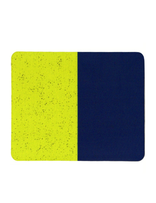 Sarı Lacivert Kum Desen Tip Kaymaz Taban Optik Bilgisayar Notebook Mouse Pad 17,5x21,5cm Mouse Ped