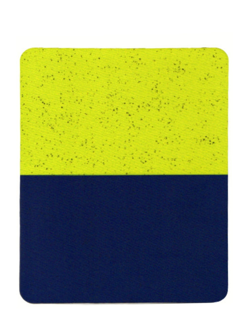 Sarı Lacivert Kum Desen Tip Kaymaz Taban Optik Bilgisayar Notebook Mouse Pad 17,5x21,5cm Mouse Ped