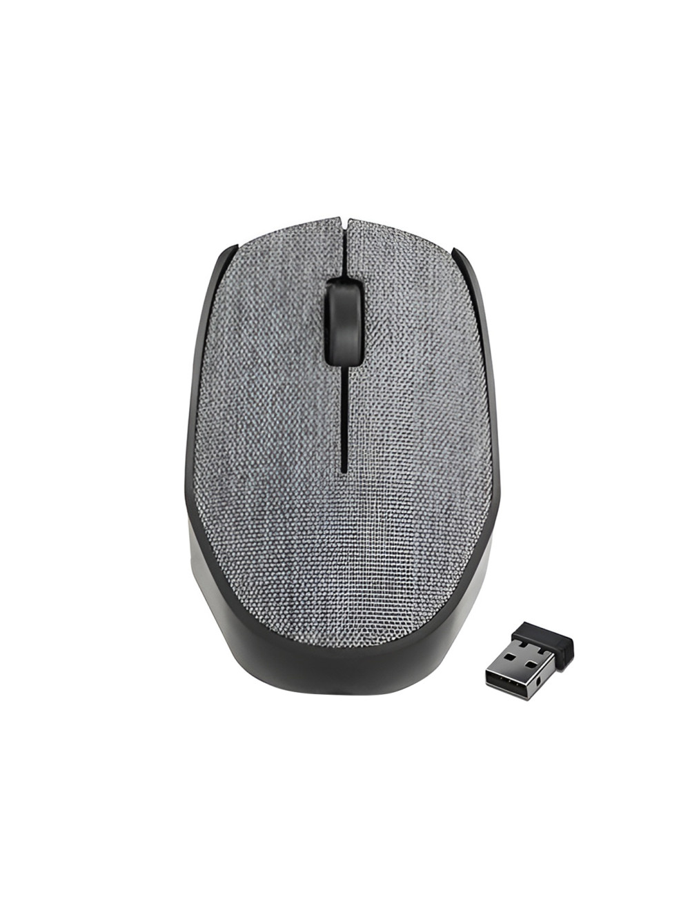 Kumaş Yüzeyli Kablosuz USB Wireless Mouse Kompakt Bilgisayar Faresi Mause Notebook Pc Windows Uyumlu