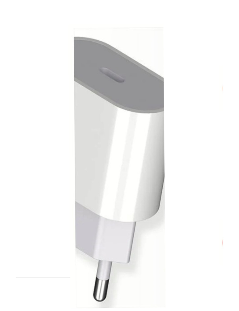 2 x 20 Watt Type-C Fast Charging Adapters Compatible with iPhone X-11-12-13