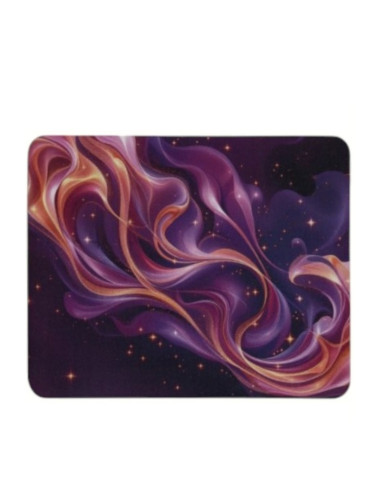 Gece Desenli Mouse Pad+ Kablolu Mouse Bilgisayar Faresi Notebook PC Windows XP 7 10 11 Uyumlu Mause
