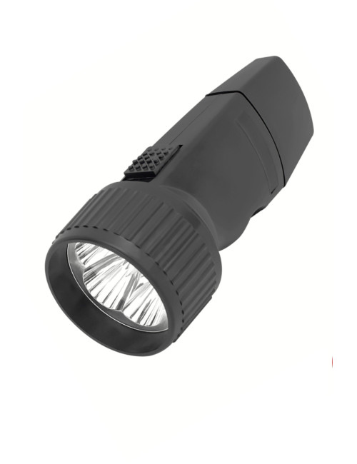 2 x Rechargeable LED Camping, Night Hiking, Earthquake Survival Flashlights (5 LEDs) 135x45x45mm