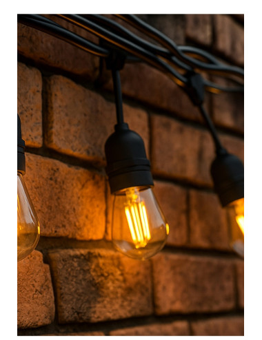 5 Meter, 5 Socket, Organization, Party, Garden, Wedding Chain Lighting Cable - Bulb Not Included