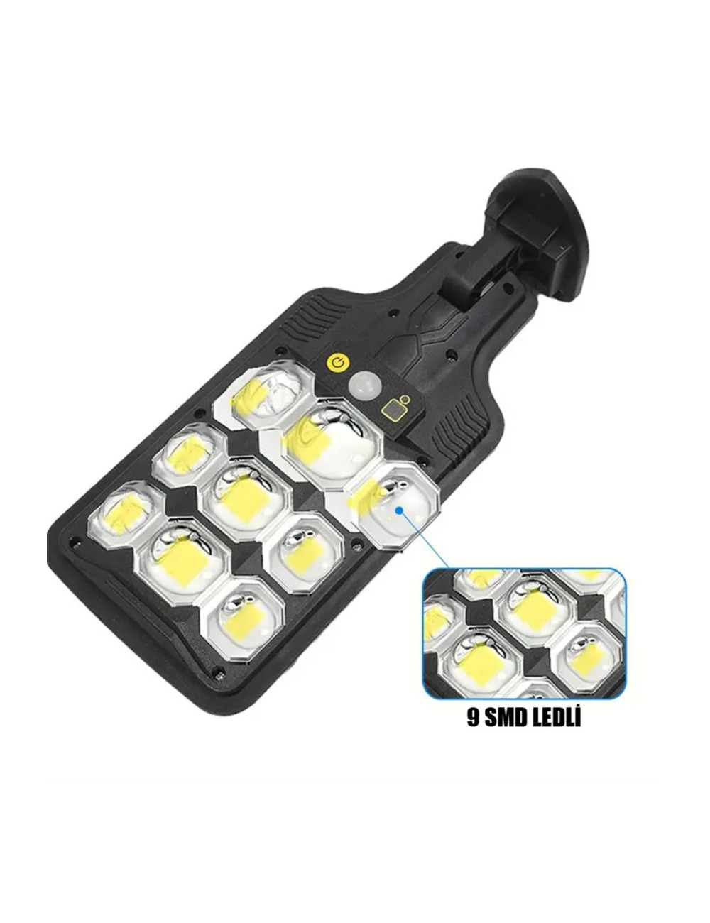 Remote Controlled Motion Sensor Solar Garden Garage Path Street Lighting Fixture