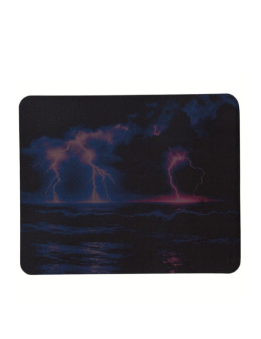 Şimşek Desenli Tip Kaymaz Taban Optik Bilgisayar Notebook Mouse Pad MausPad 17x 21 CM