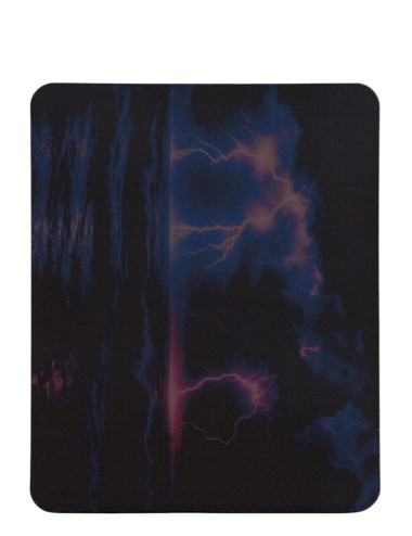 Şimşek Desenli Tip Kaymaz Taban Optik Bilgisayar Notebook Mouse Pad MausPad 17x 21 CM