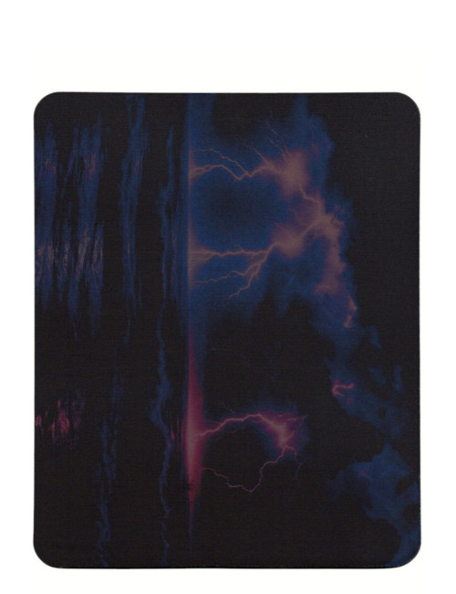 Lightning Pattern Type Non-Slip Base Optical Computer Notebook Mouse Pad MausPad 17x 21 CM
