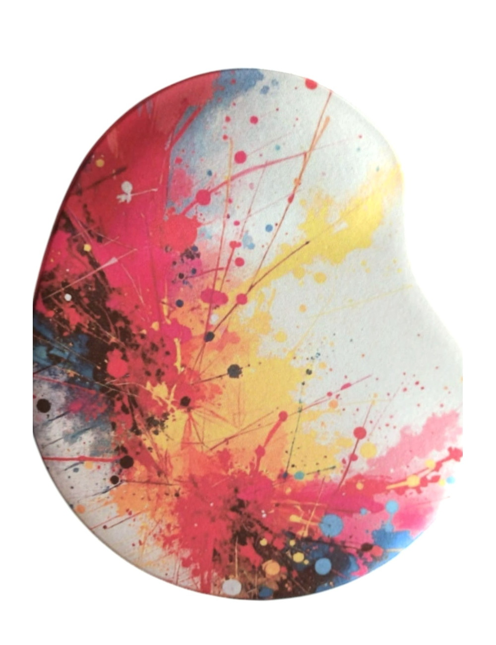 Karmaşa Desenli Bilek Destekli Mouse Pad+ Kablolu Mouse Bilgisayar Notebook PC Windows Uyumlu Mause