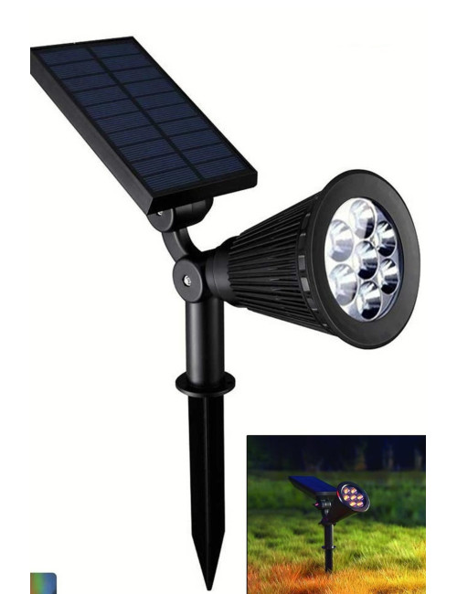 Yeşil Işık Güneş Enerjili Dekorasyon Gece Bahçe ve Solar Çim Aydınlatma Lambası Armatürü