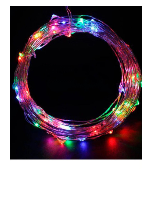 شريط إضاءة LED RGB خارجي يعمل بالطاقة الشمسية، إضاءة ليلية متحركة لعيد الميلاد، بطول 32 مترًا