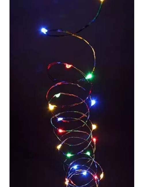 RGB Light 5 Meter Fairy Animated Strip Decorative Ornament Christmas Decoration Night Lighting (BATTERY INCLUDED)