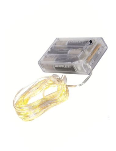 5 Metre Peri Led Işık Animasyonlu Şerit Dekoratif Süs Yılbaşı Gece Aydınlatması (PİL DAHİDİR)
