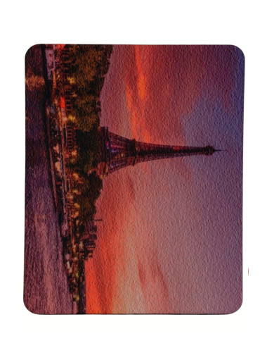 Paris Eyfel Kulesi Desenli Kaymaz Taban Optik Bilgisayar Notebook Mouse Pad Maus Ped 17,5x21,5cm