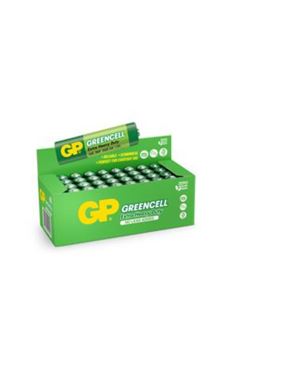 GP Greencell R6 AA Size Zinc Pen Battery 40-Pack GP15G-2S4