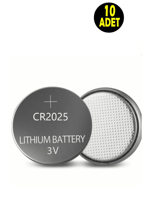 Wholesale prices for 10 x 3 Volt CR2025 Lithium Coin Batteries (DL2025 CR 2025 for BIOS, Shutters, Remote Controls, Scales, and 