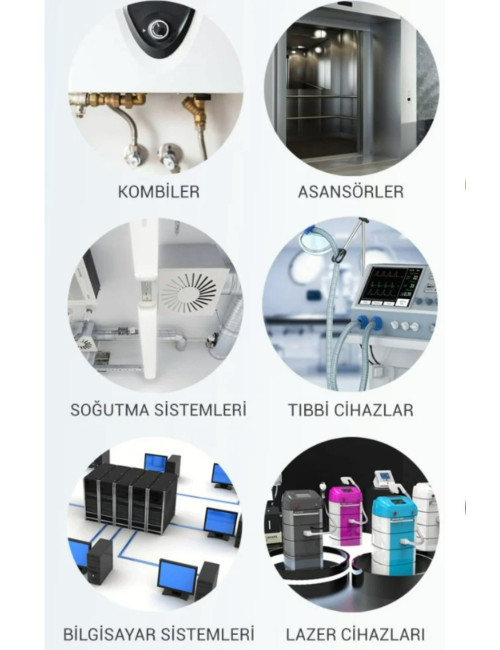 Otomatik 1000 Watt Yüksek korumalı Metal Kasa Kombi Asansör Bilgisayar Klima Voltaj Regülatörü