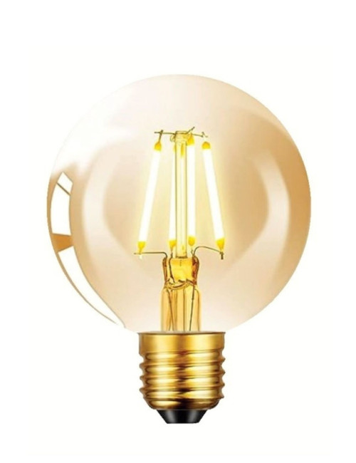 G 80 6 WE 27 500 Lumen Decorative Rustic Vintage Gold Color LED Globe Bulb 2700k Yellow Light Lamp wholesale prices
