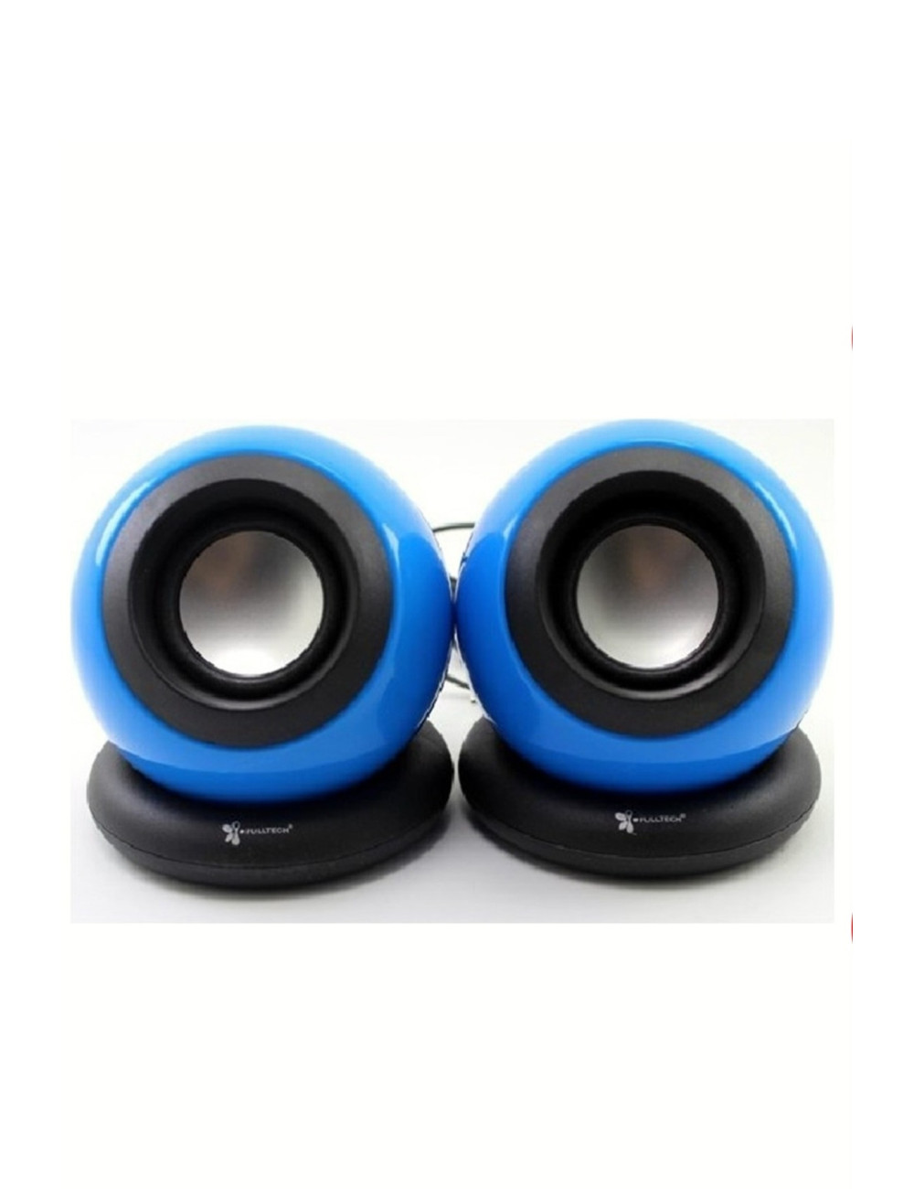 1+1 USB Kablolu Mini Oval Bilgisayar PC Notebook Hoparlör - SPEAKER (2*3 WATT - 4 OHM Hoporlör )
