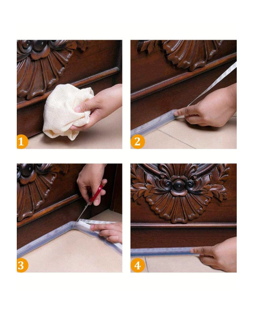 Toz Soğuk Rüzgar Koku Ses Böcek Haşerat Önleyici Isı ve Ses Yalıtımı Kapı Pencere Şerit Bant 3 Metre