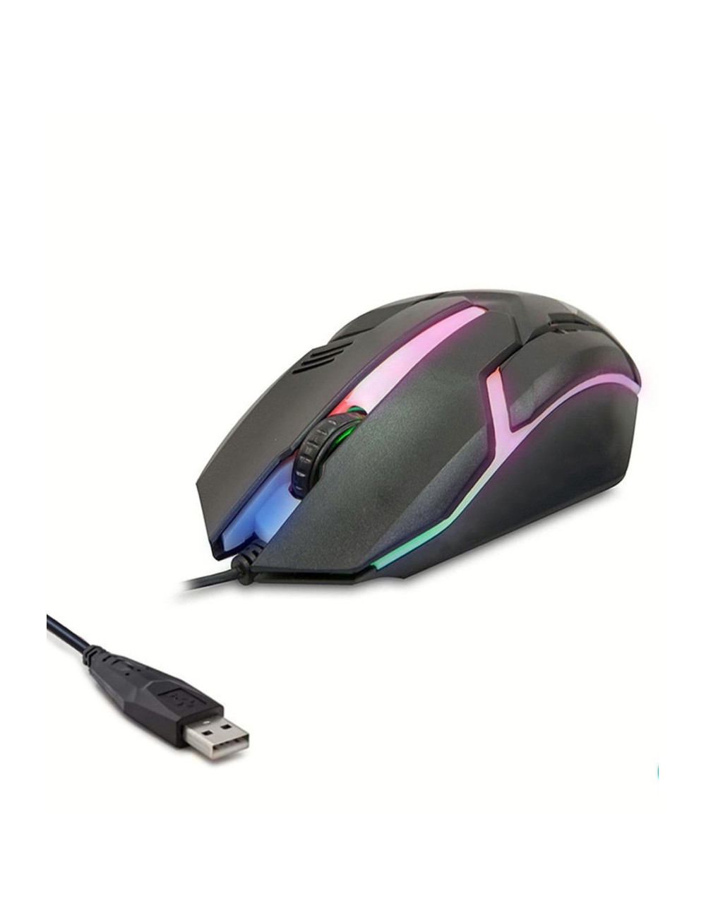 LED Illuminated 3D Gaming Wired Mouse, Computer Mouse, Notebook PC, Windows Compatible Gamer Mouse