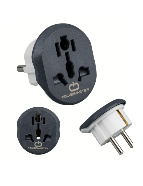 American Jack Plug to British Plug Converter Adapter Travel Adapter 16A 250V NK-605K