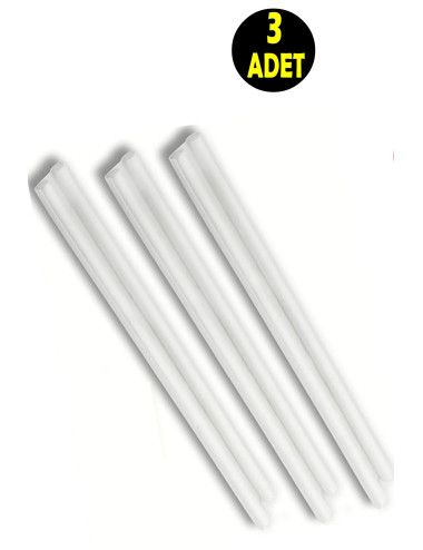 3 PCS White Powder Cold Wind Odor Sound Insect Pest Repellent Heat and Sound Insulation Door Bottom Sponge