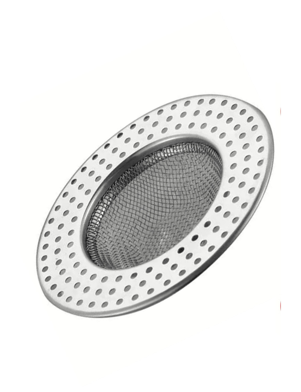 3 Pieces Stainless Steel Removable Non-Deformable Shower Sink Bathroom Balcony Drain Strainer