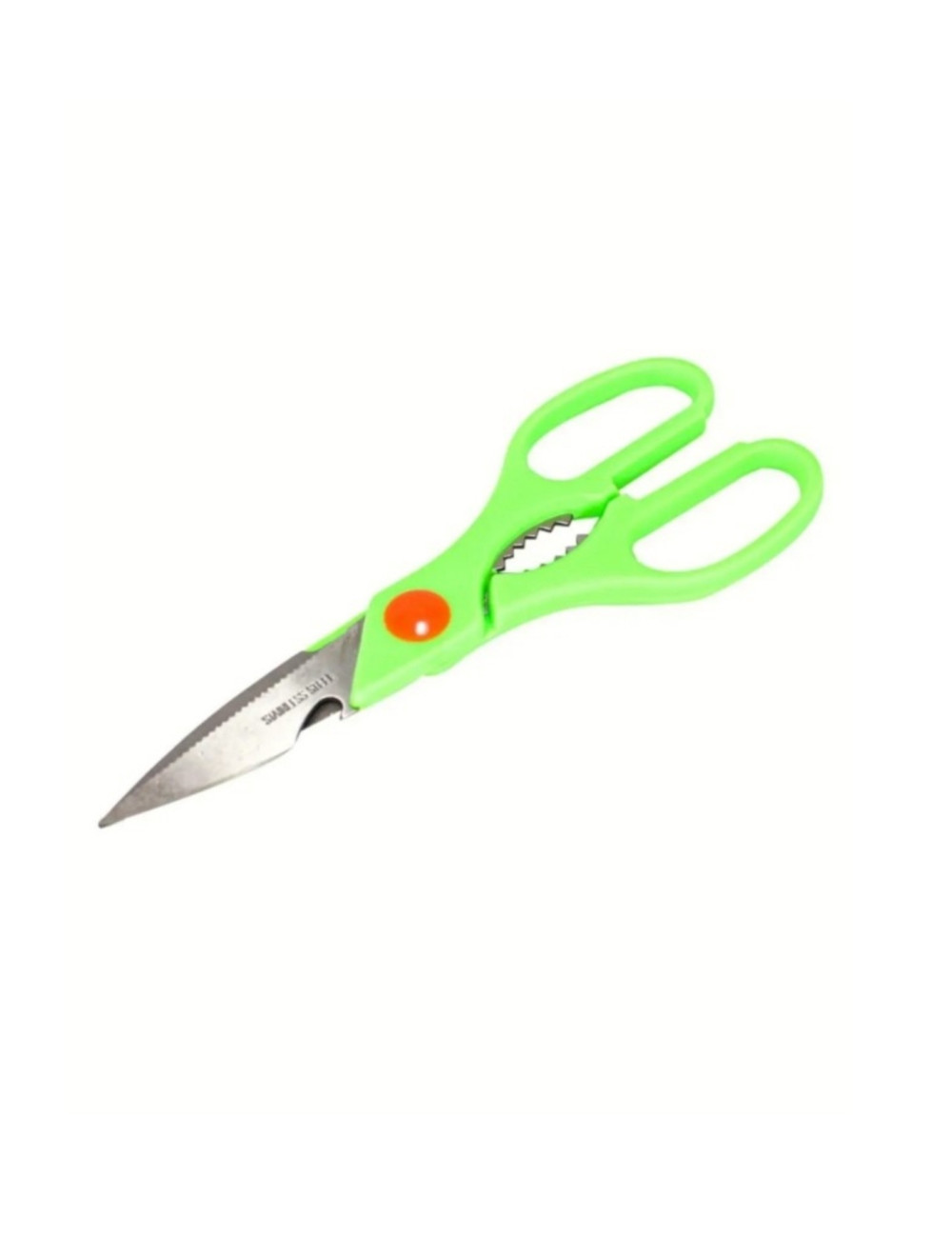 Practical Multipurpose Sharp Kitchen Scissors for Cutting and Chopping Vegetables, Fruits, Chicken, Meat, Fish, and Pastries.