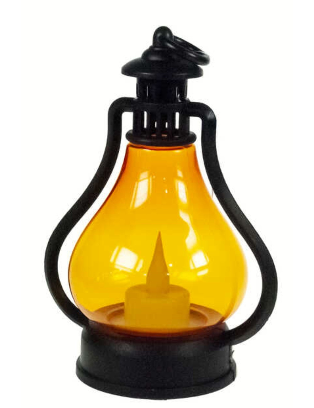 Ev Bahçe Teras Balkon Dekorasyon Vintage Retro Eski Gaz Lambası Tipi Dekoratif Alevli Led Mum