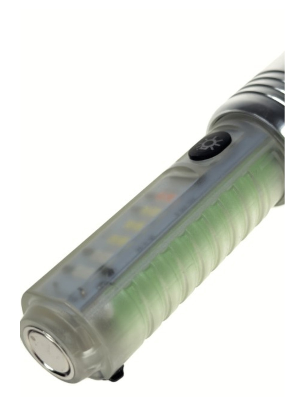 Zoom lu Flaşörlü Max 1000 Lumen Yan ve Ön Kullanımlı Kırmızı Mavi Beyaz UV Işıklı Kamp El Feneri