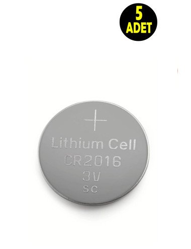 بطاريتان ليثيوم CR2016 بقوة 3 فولت (بطارية ليثيوم DL2016 CR 2016 BIOS-Shutter-Remote Scale Button)