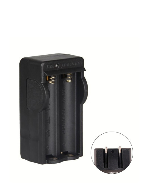 2li 18650 Pil Şarj Cihazı Aleti + 2 ADET 3,7 VOLT 6800 MAH 18650 Li-on Şarj Edilebilir Başlıklı Pil