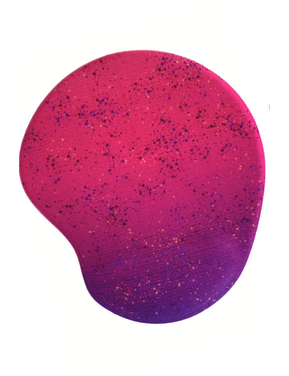 Oval Renkli Desenli Bilek Destekli Kaymaz Taban Bilgisayar Notebook Mouse Pad -Mausa Pad